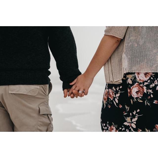 If we take a photo of us holding hands, it means it's true love.