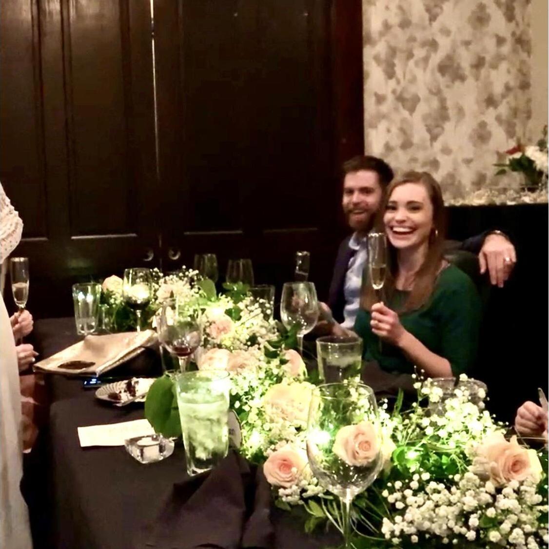 Wedding Dinner Nov 2020
Kelsie's Brother and Sister-in-Law