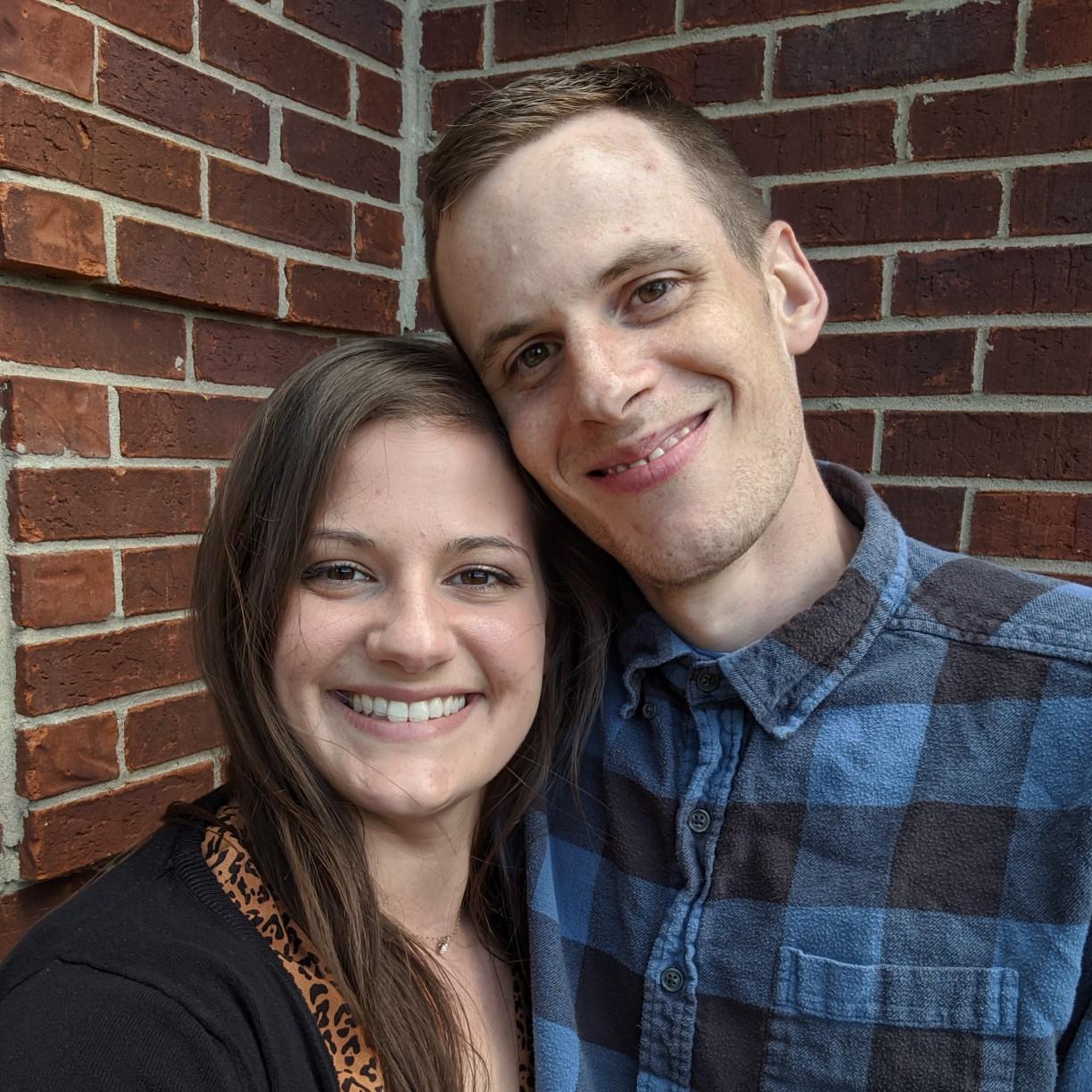 Marking one year until we get married!!