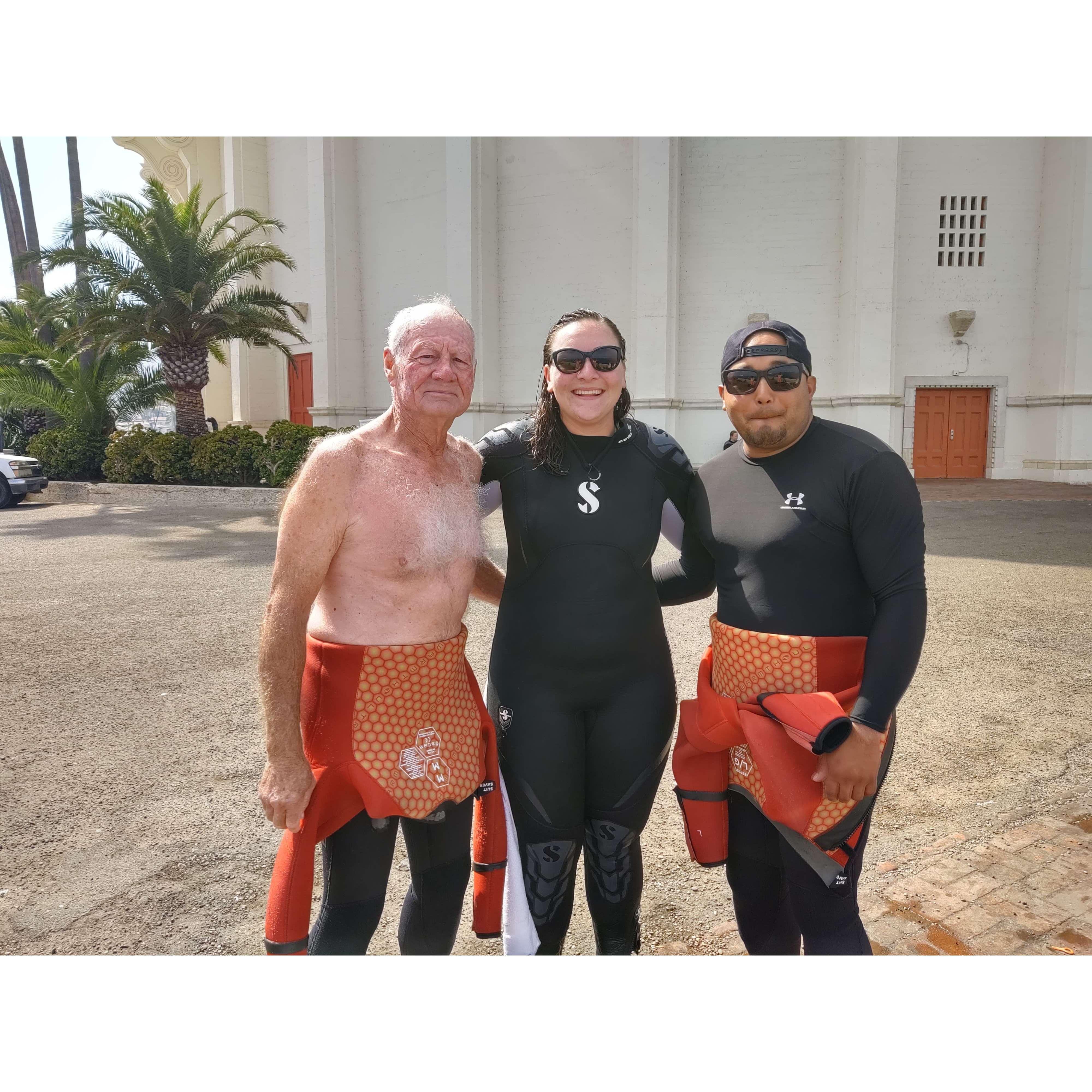 We fell in love, and met some of our best friends because of diving!