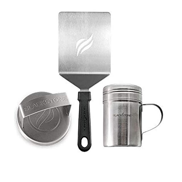 Blackstone 5024 3-Piece Professional Hamburger Kit, Black