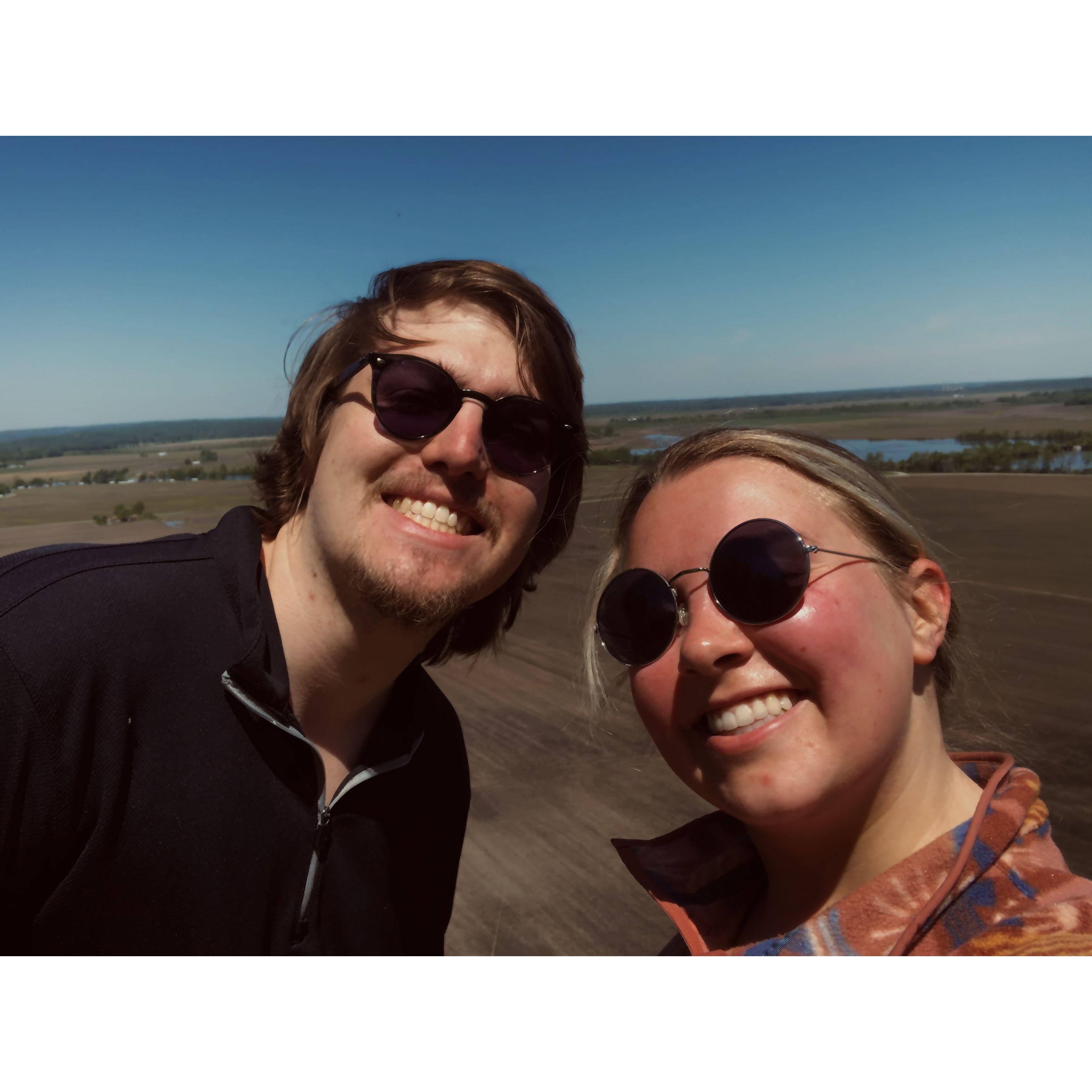 Hiking salt lick after not seeing each during peak covid! May 2020