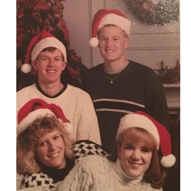 Christmas Spirit! Kelly, Matt, Beth and Erin