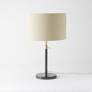 Telescoping Table Lamp, Antique Brass