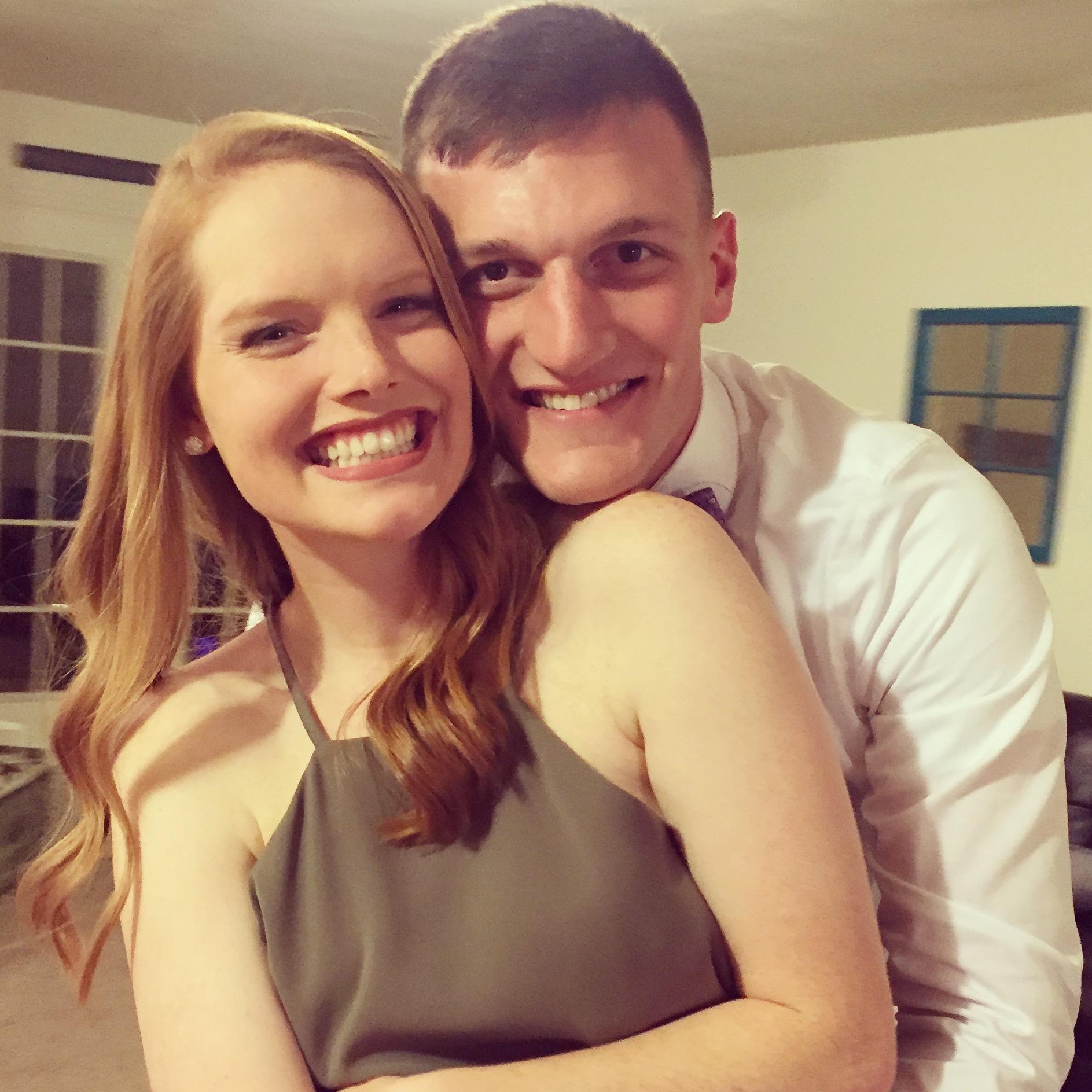 Delta Epsilon Mu date parties... where we "officially" became a couple after Cody took heat for assuming that Tiff would be his girlfriend