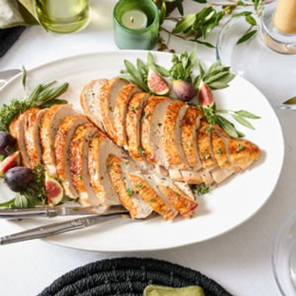 Spiral Ceramic Oval Serving Platter - Hudson Grace