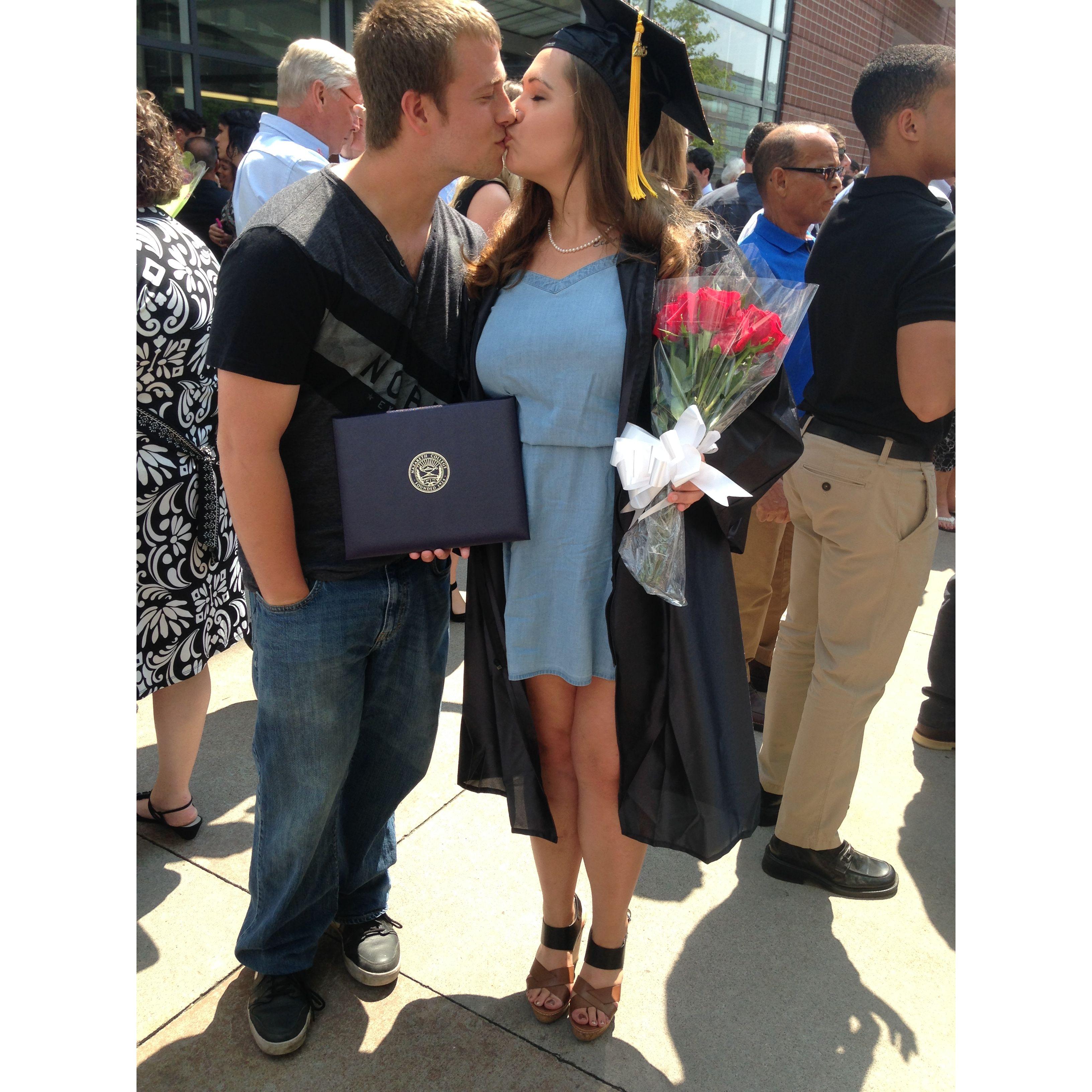 Undergrad graduation day! 2015