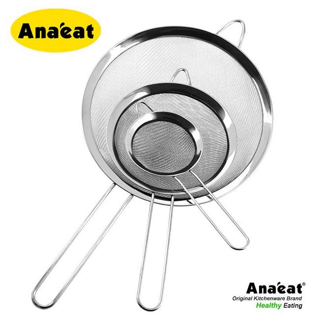 ANAEAT 1pc fine mesh filter high-quality stainless steel filter bowl filter | Shopee Singapore