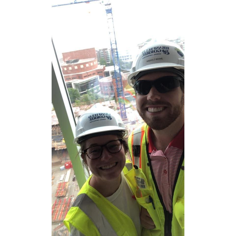 Tour of his jobsite