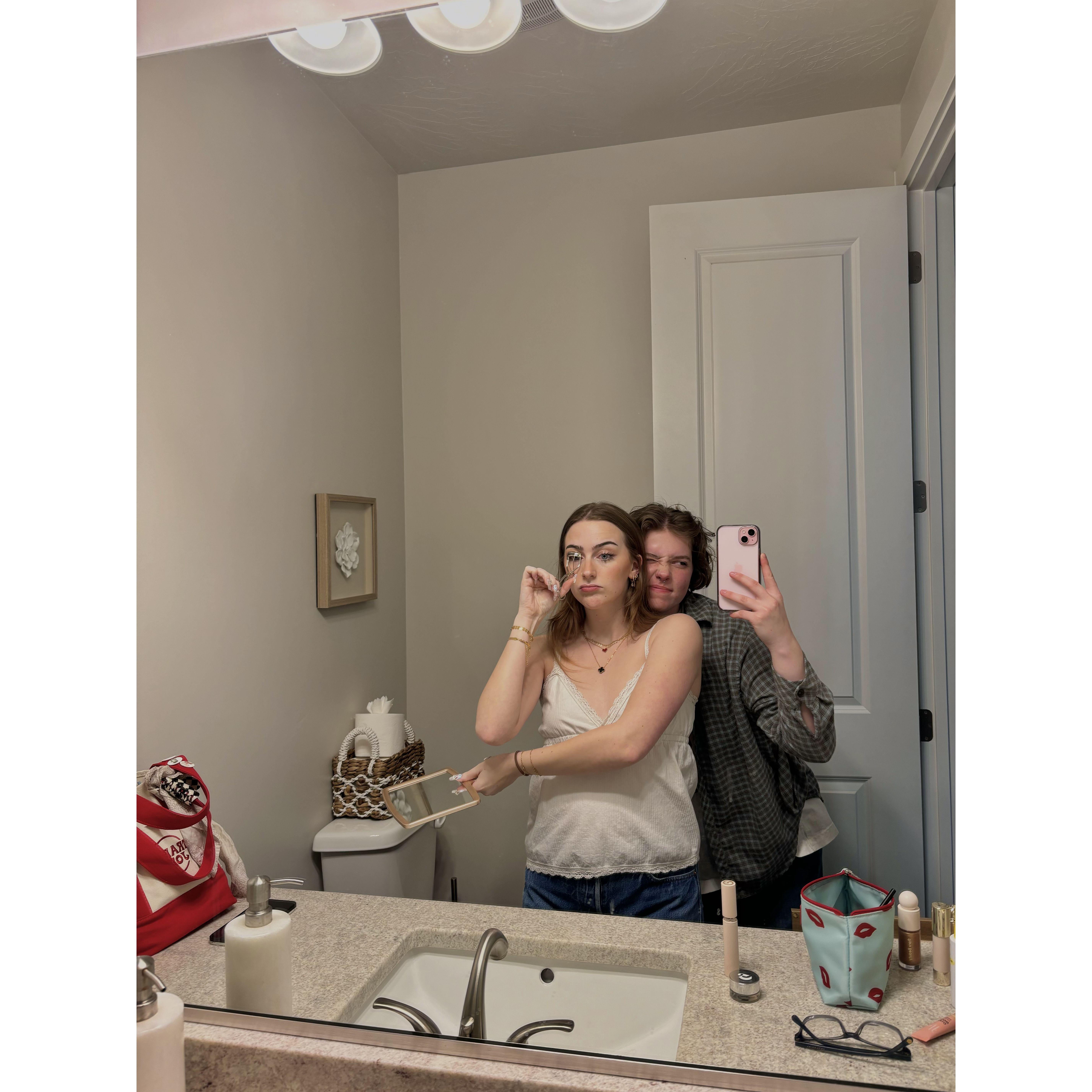 Getting ready for the drive down to Vegas.