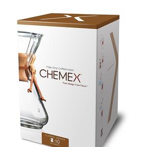 Chemex Coffee Maker - Chemex Classic Series, Pour-Over Glass Coffeemaker, 10 Cup - Exclusive Packaging
