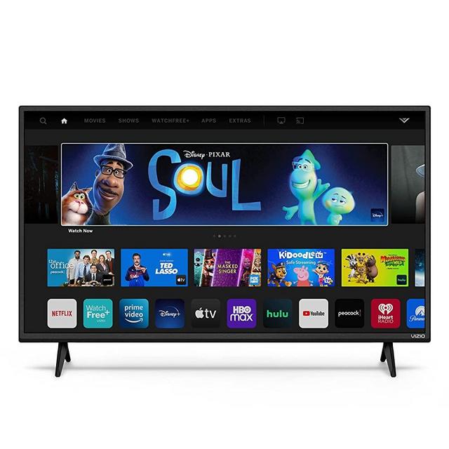 VIZIO 40-inch D-Series Full HD 1080p Smart TV with Apple AirPlay and Chromecast Built-in, Screen Mirroring for Second Screens, & 150+ Free Streaming Channels, D40f-J09, 2021 Model