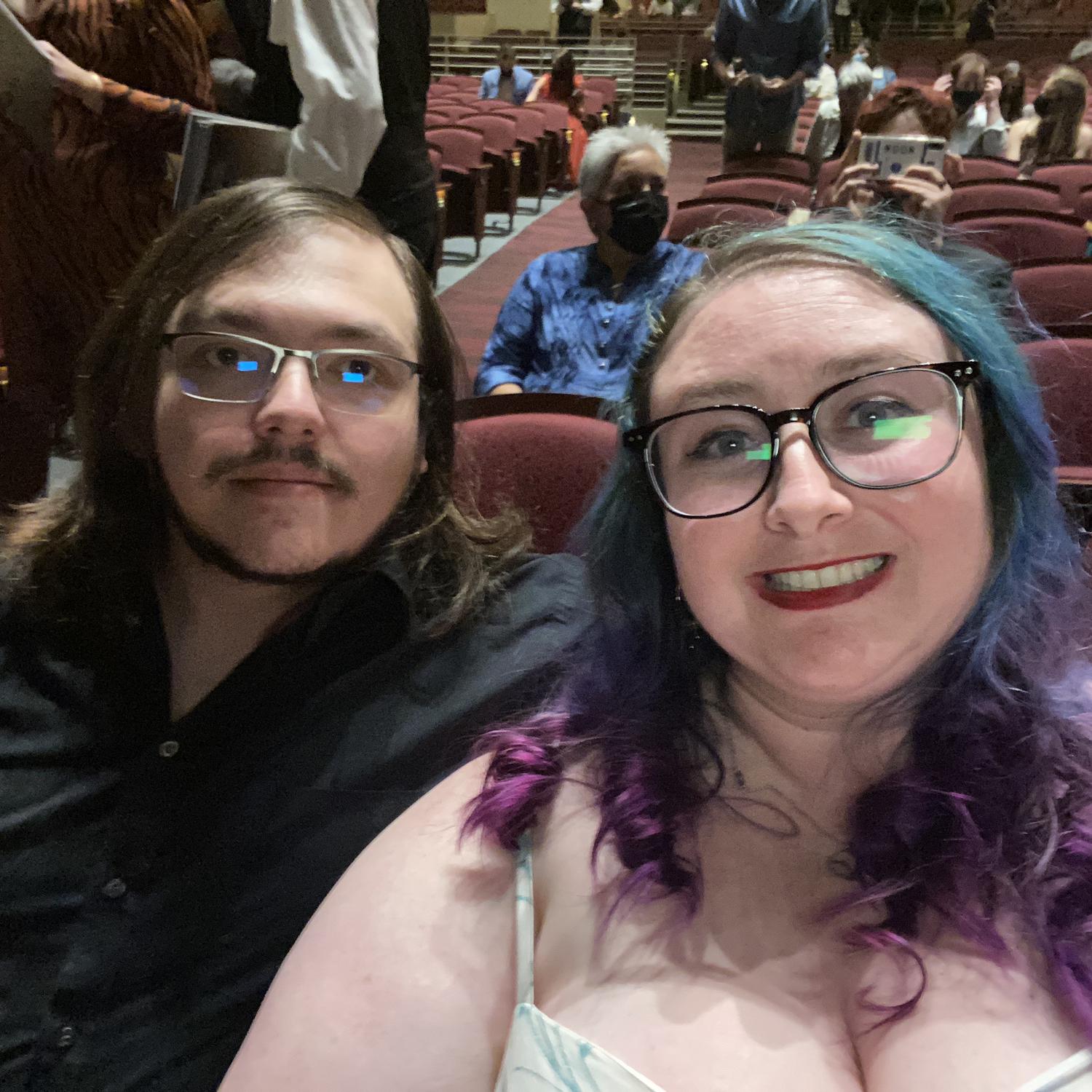 The time we won front row tickets to Hamilton.