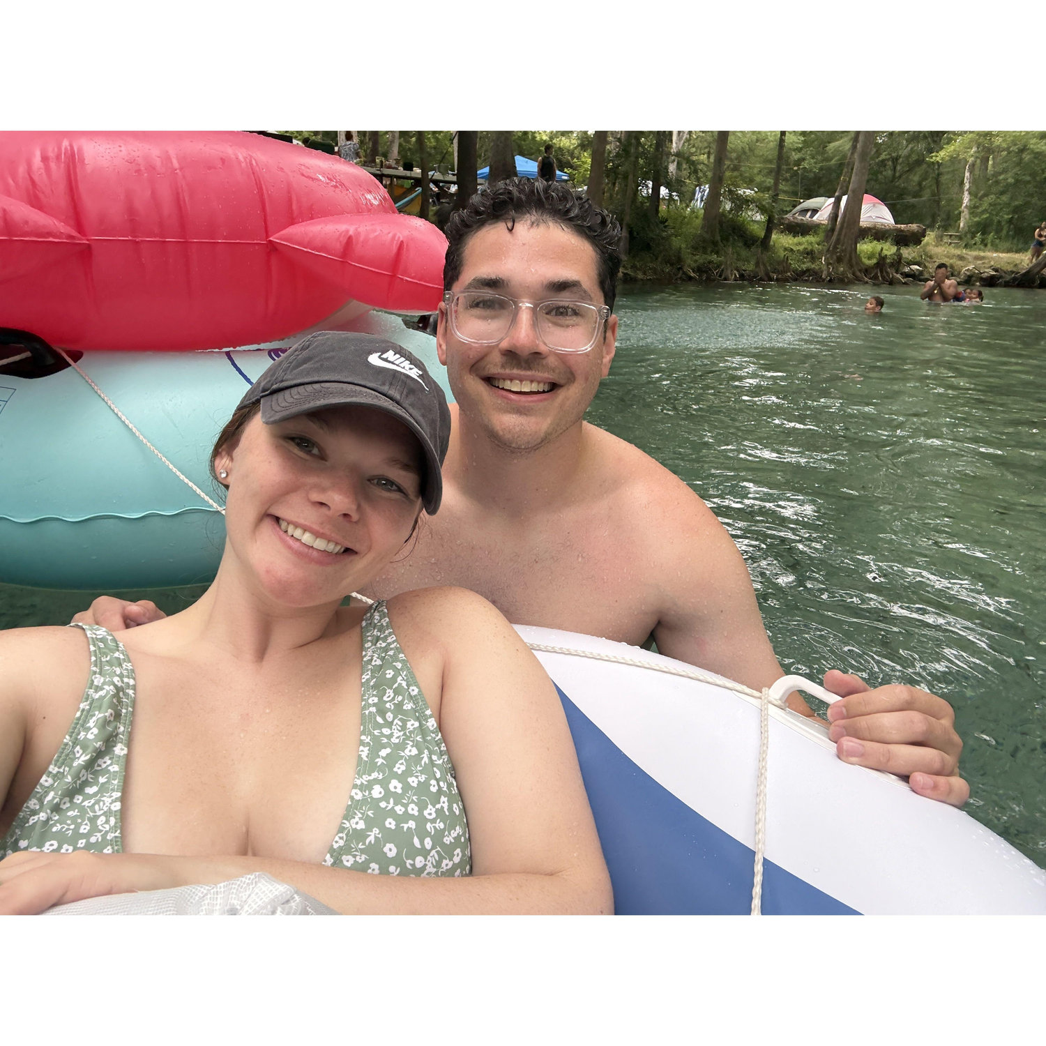 Ginnie Springs with friends