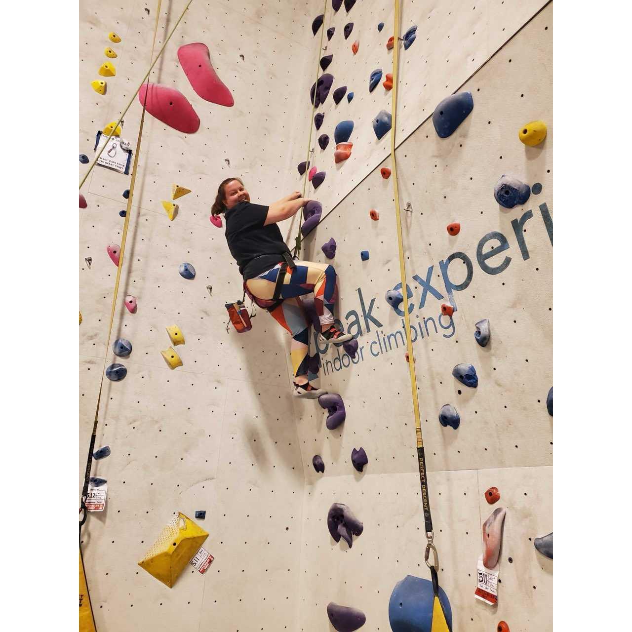 Our first time hanging out as friends!