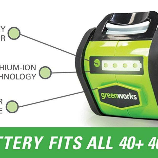 Greenworks 40V 150 MPH Variable Speed Cordless Blower, 2.0 AH Battery Included 24252
