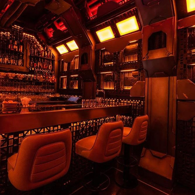 Drinks at Mothership in San Diego