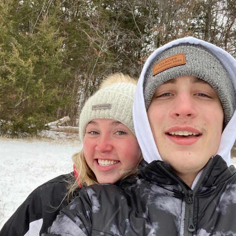 First Snow Together, January 2022