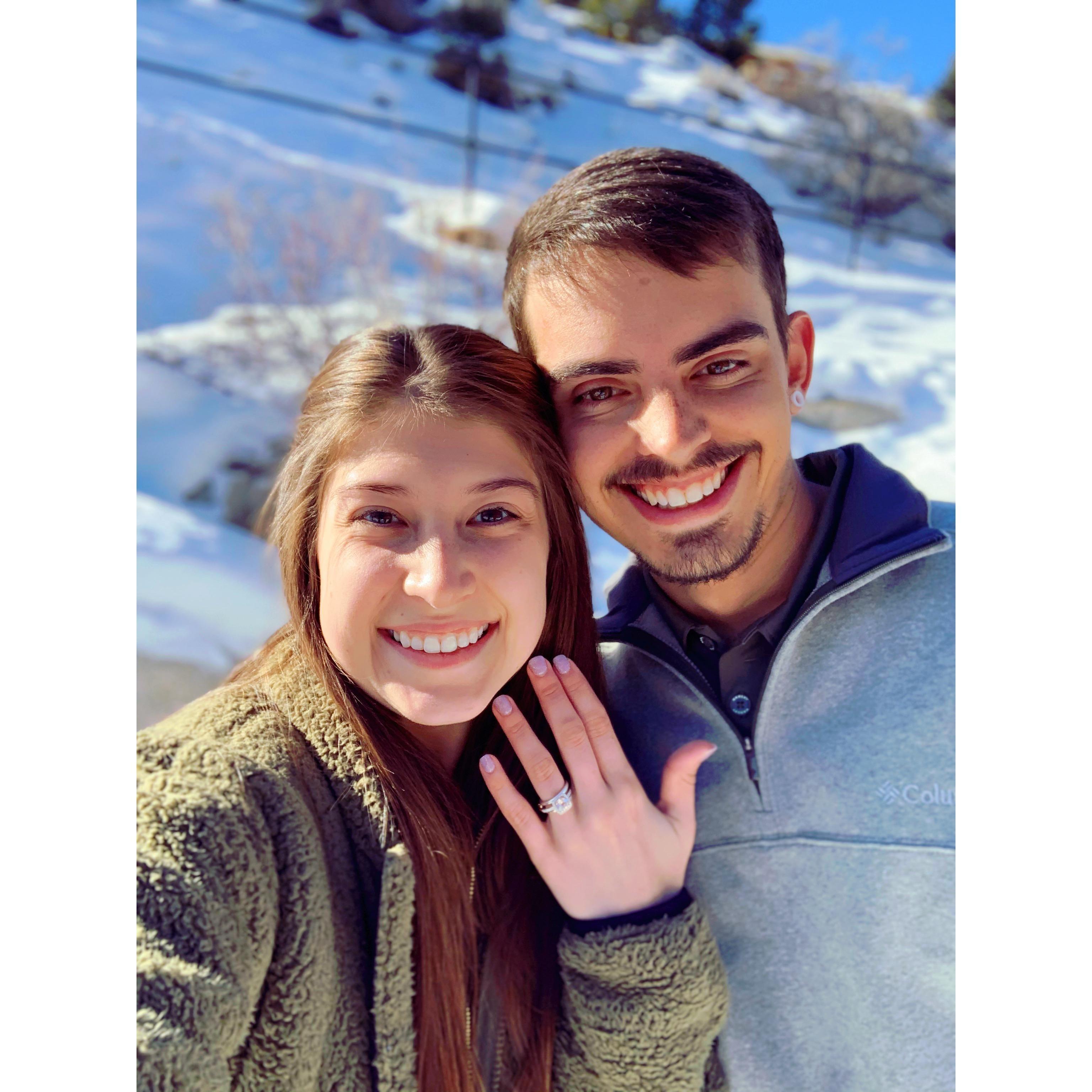 Another engagement photo in Buena Vista, Colorado!