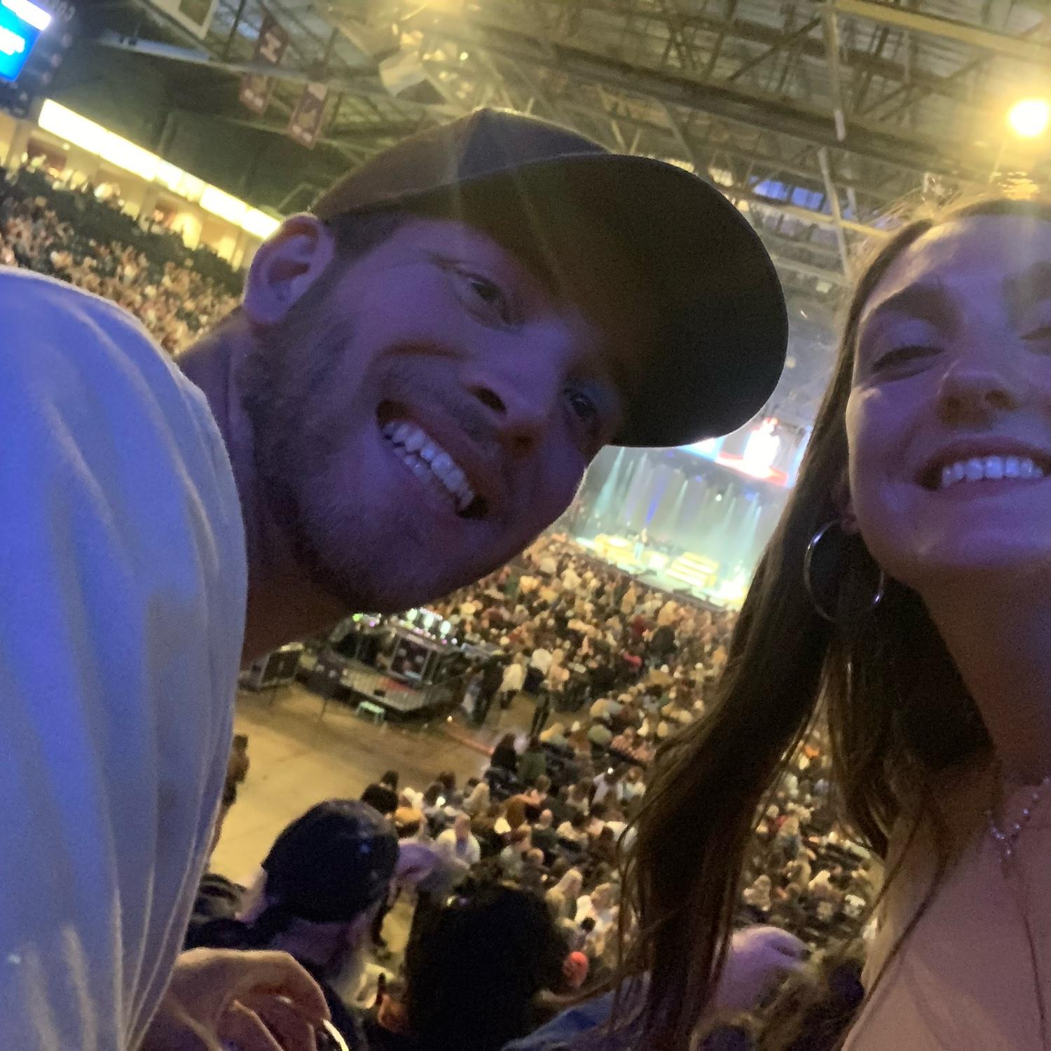 at a Jordan Davis country concert in Ohio!