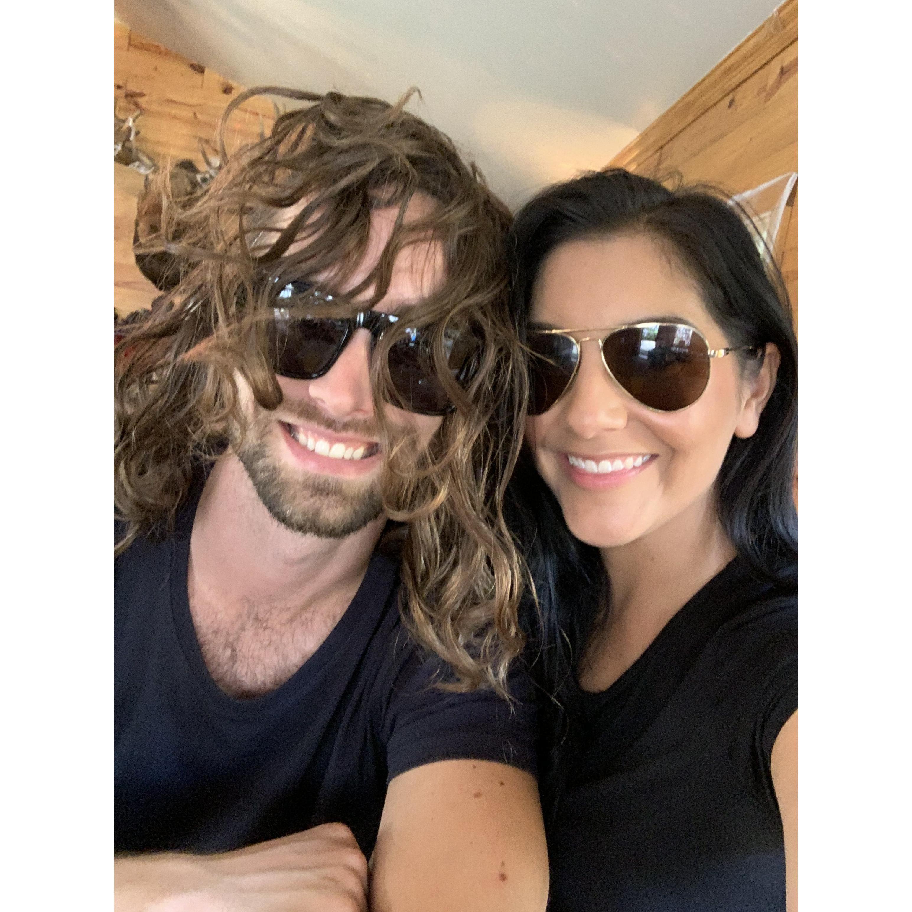 Do not tell us to not wear sunglasses inside. We won't listen.