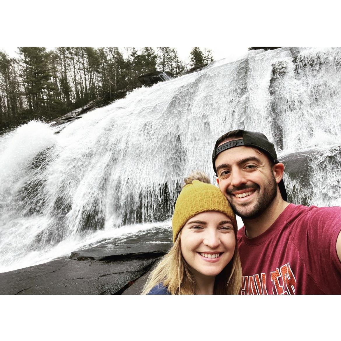 One of our first trips to Asheville, North Carolina.