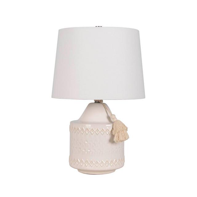Large Assembled Ceramic Table Lamp (Includes LED Light Bulb)Cream - Opalhouse™