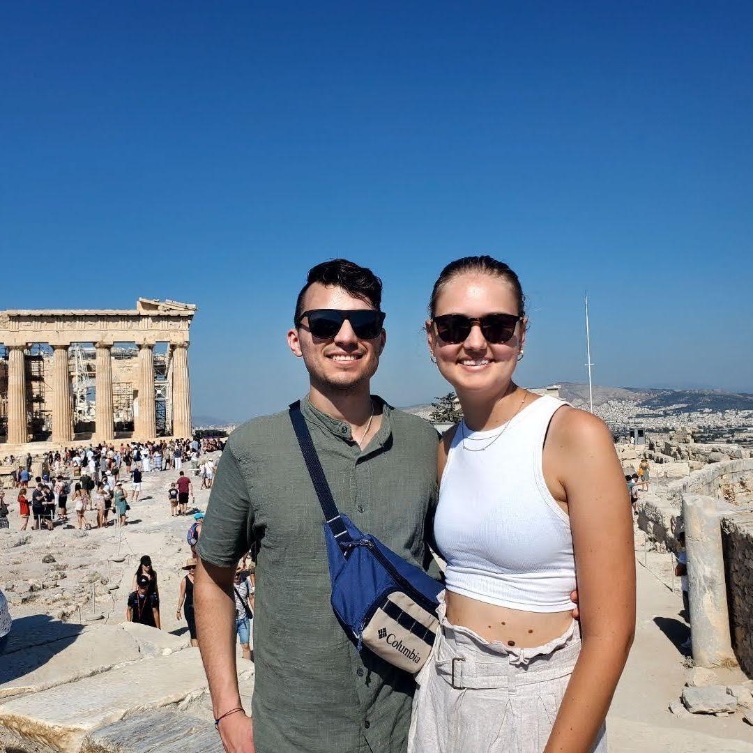 The Acropolis in Athens, Greece