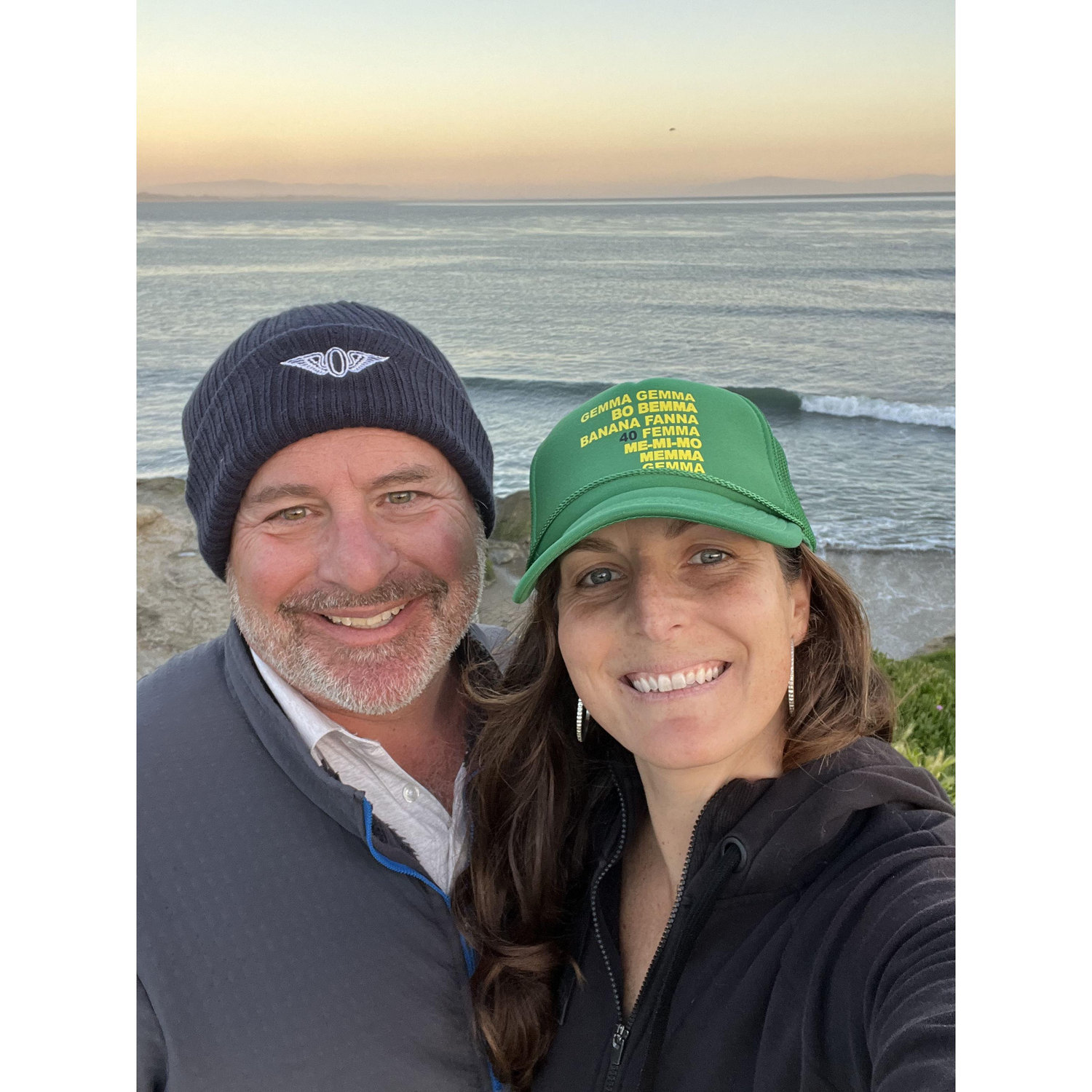 One of our favorite things to do is go for a walk after dinner to say "Hi" to the ocean