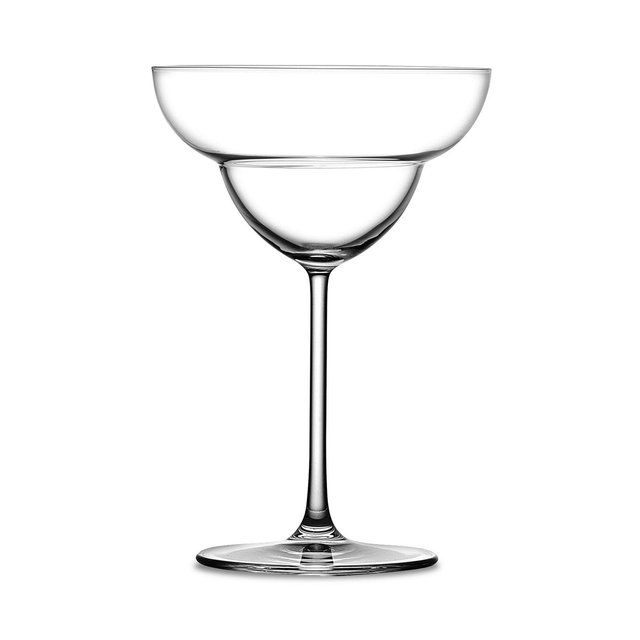 Nude Glass Vintage Margarita Glasses, Set of 2
