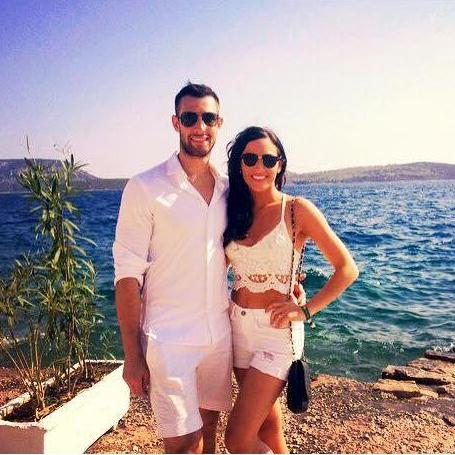 One of our first first trips together. Greece 2016.