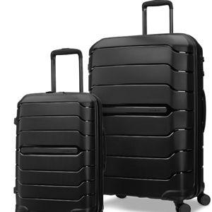 Samsonite Freeform 2 Piece Luggage Set (Blackout)