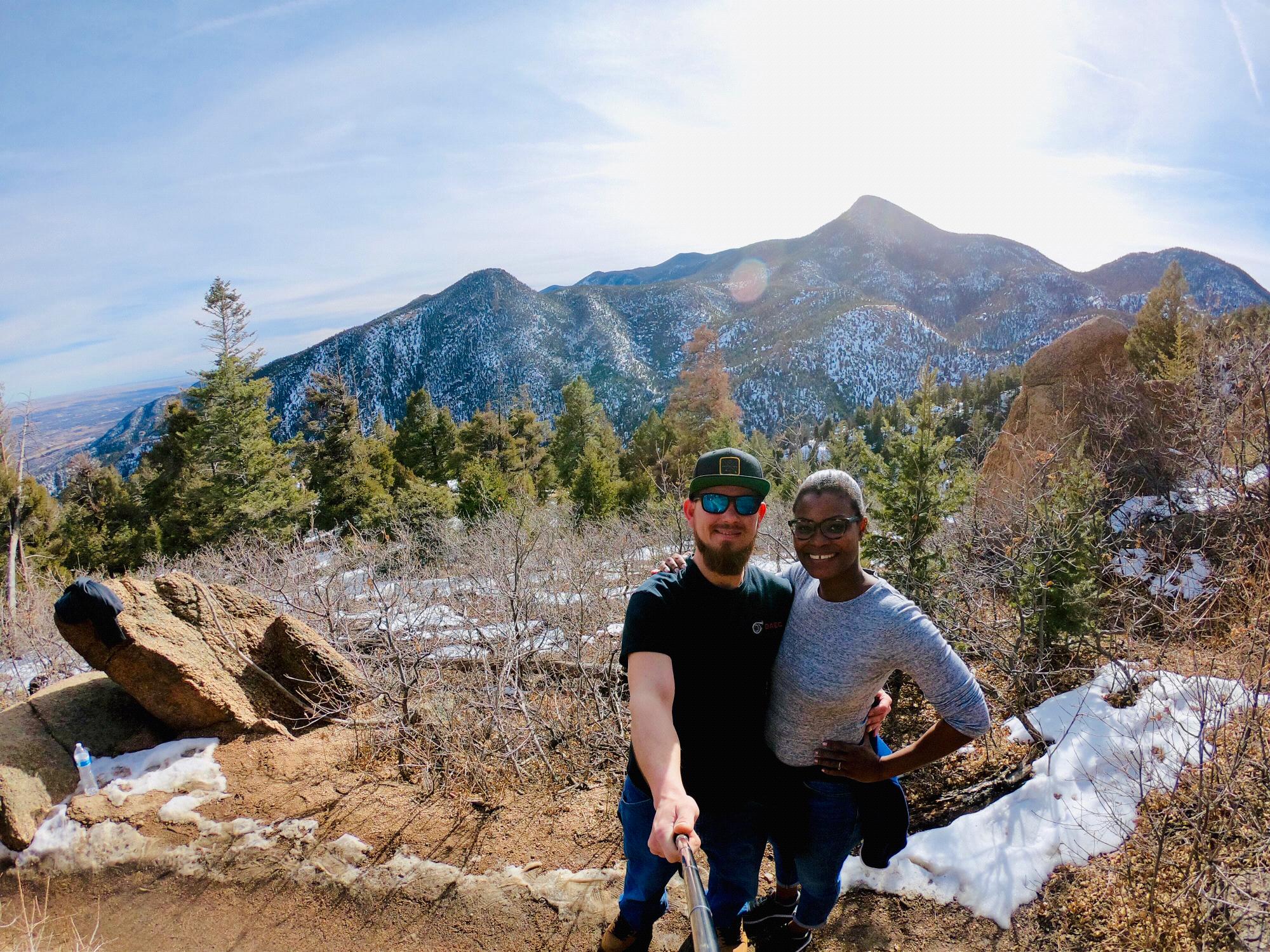 Barr Trail in Colorado Springs, CO. (1.20.2019)