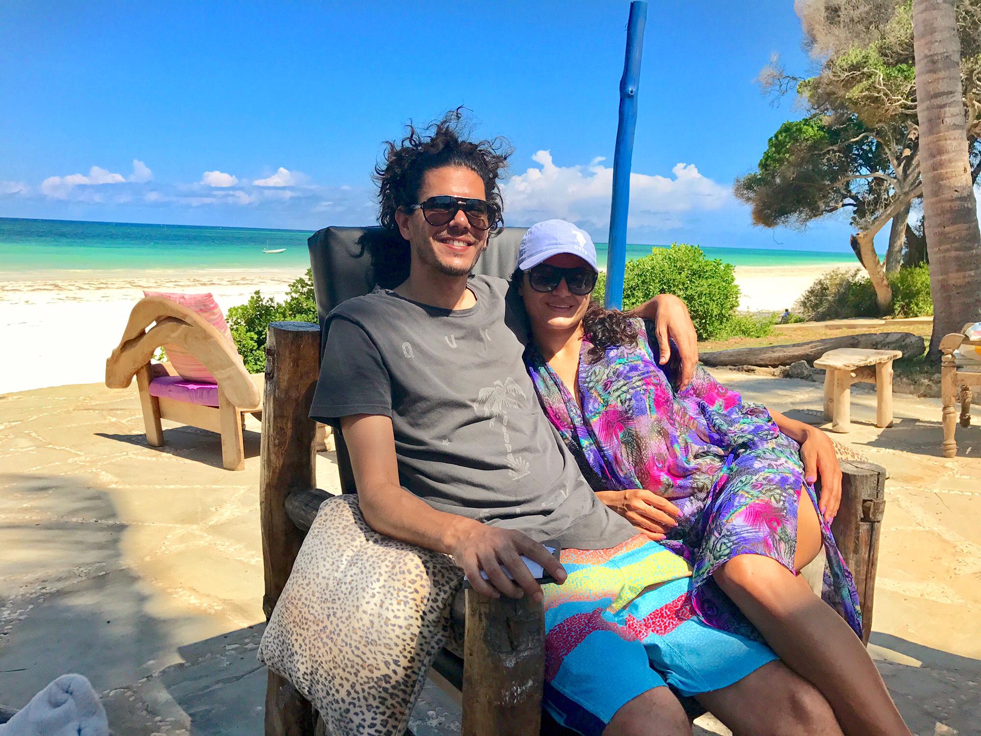 Lunch in Diani Beach Kenya