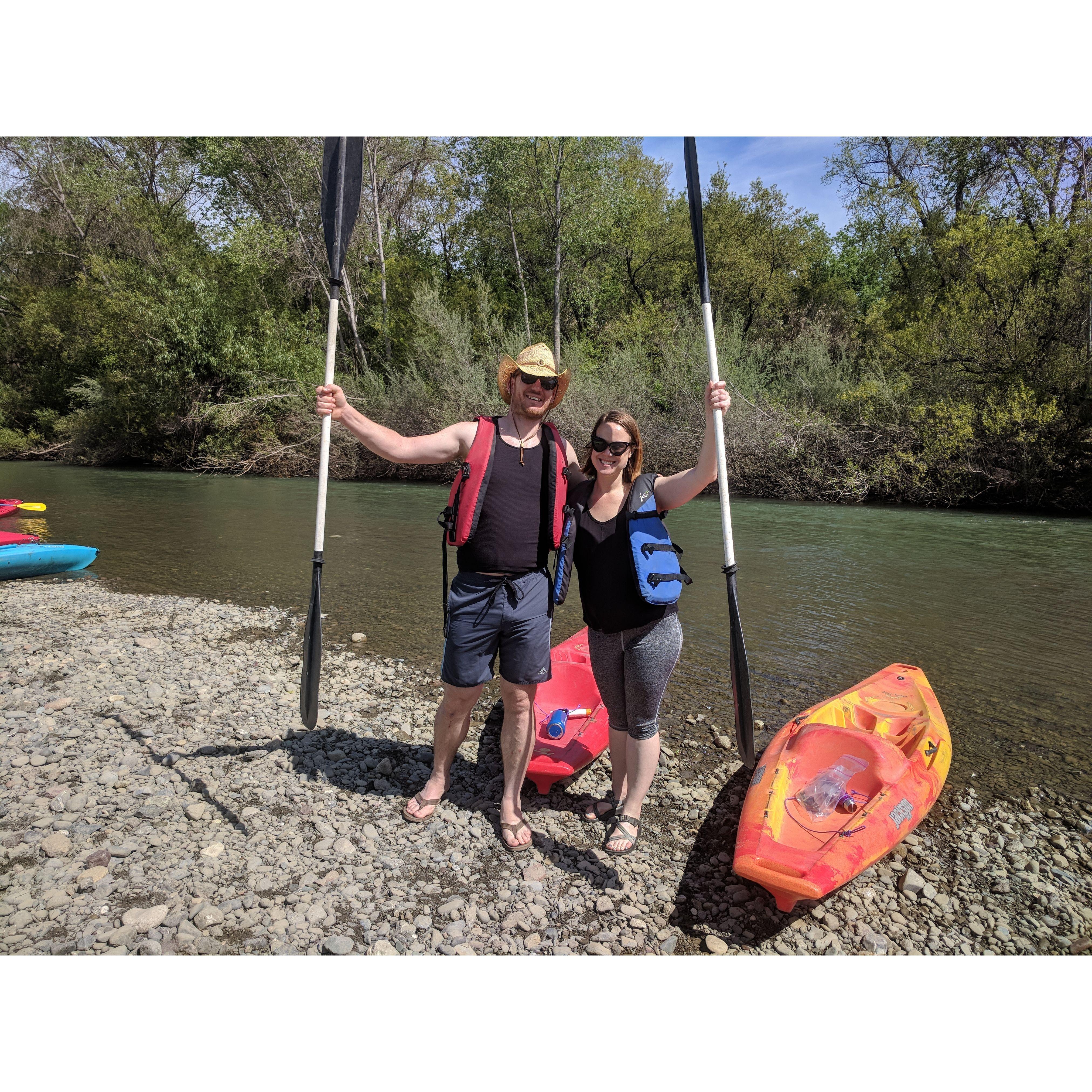 paddling!