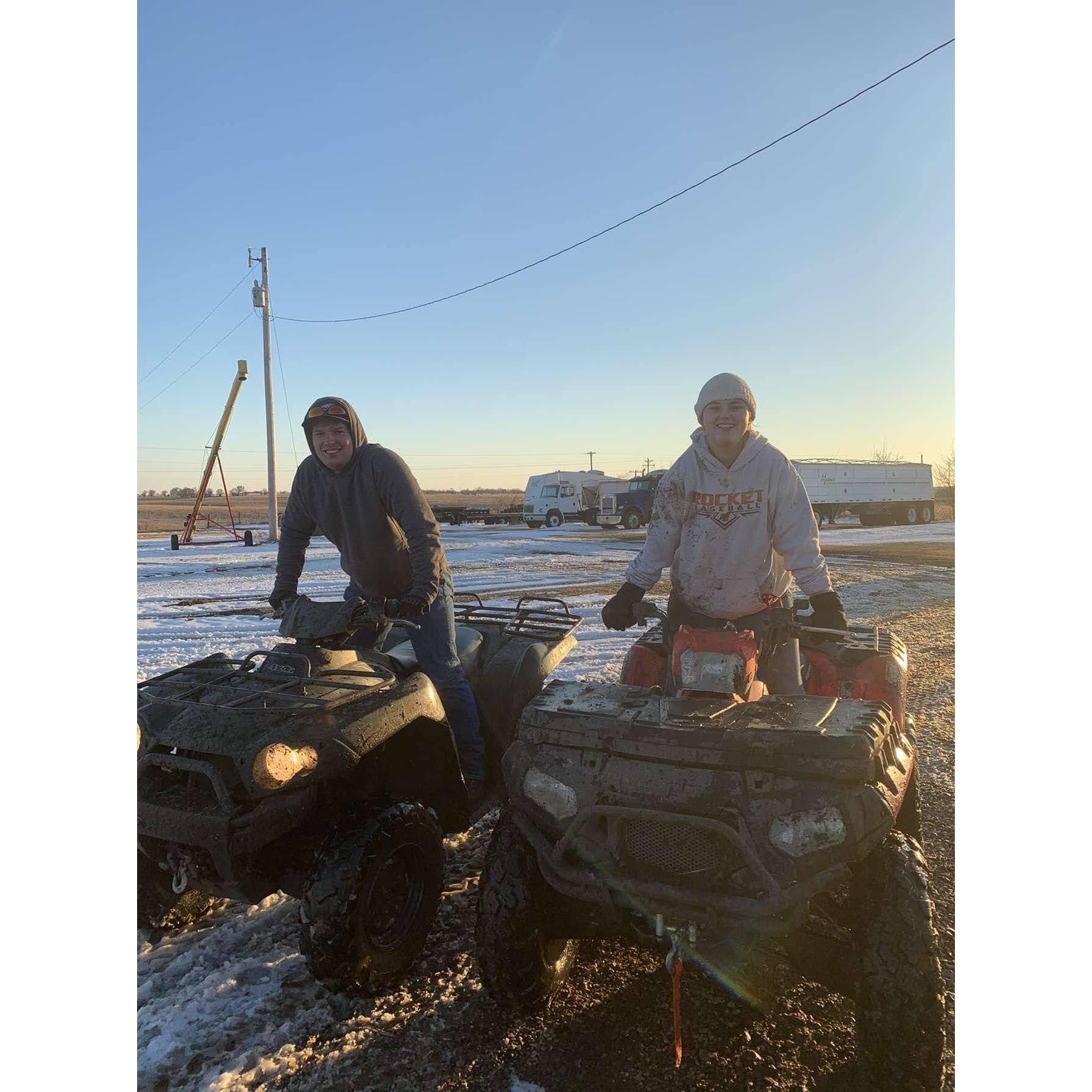 4-Wheelers at Sarah's February 2021