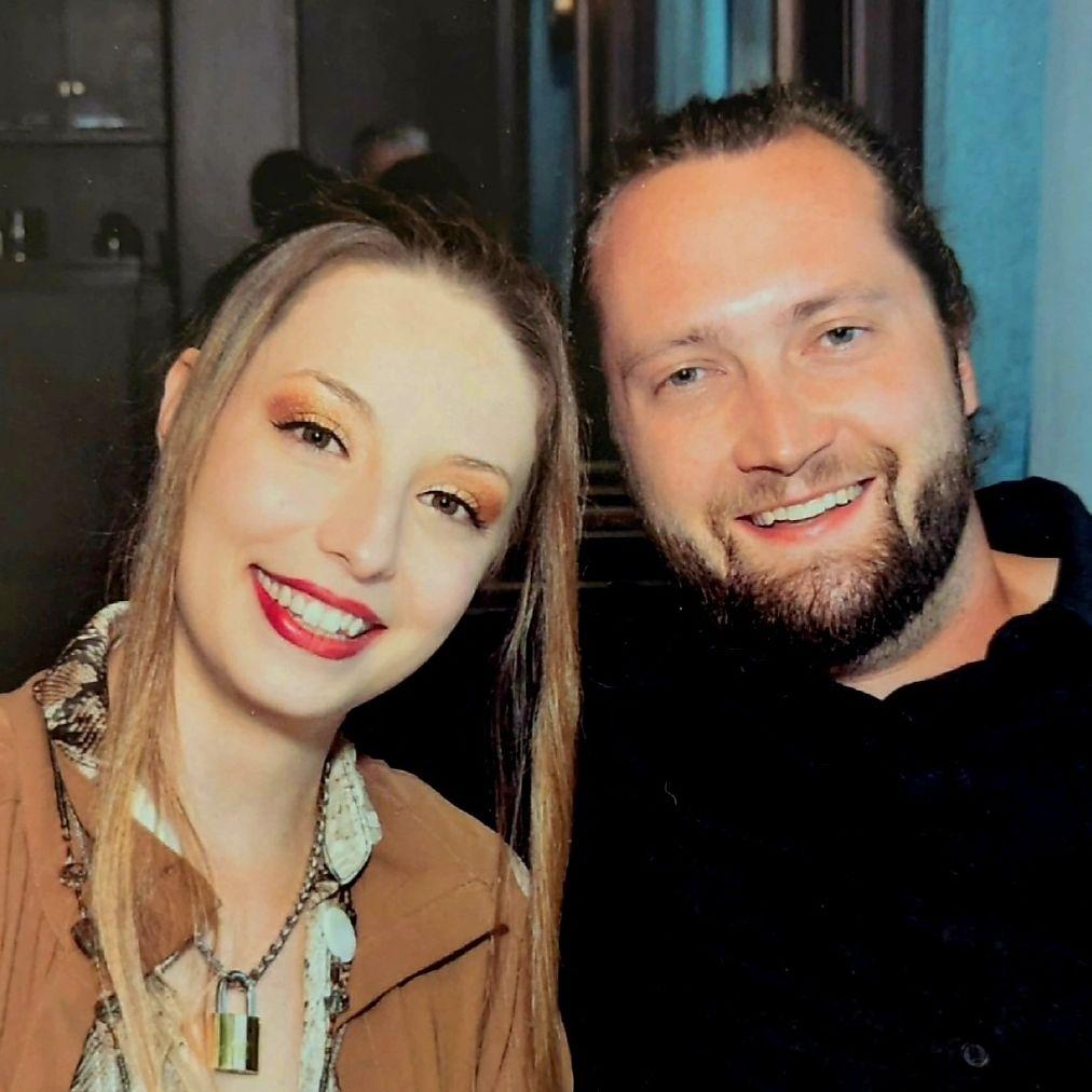 Dinner on our first cruise together!