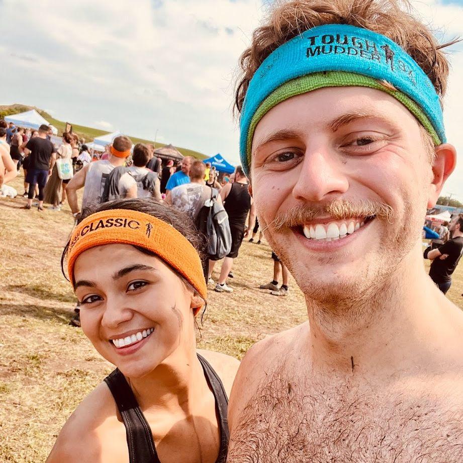 We conquered the Tough Mudder and Scott's gross mustache phase together.