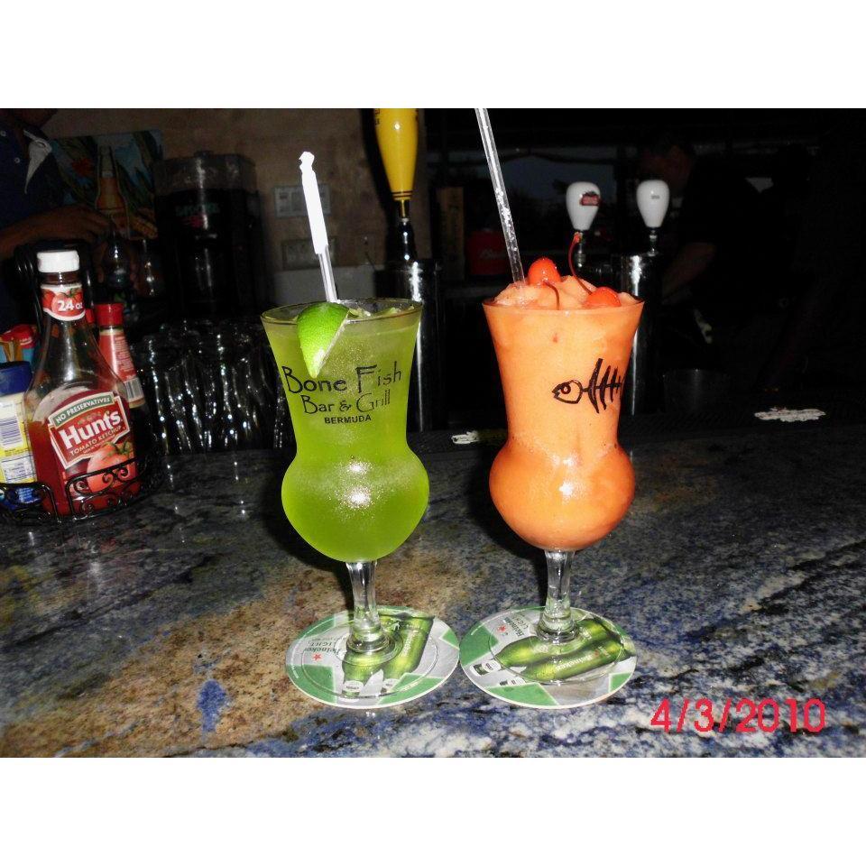 drinks in Bermuda