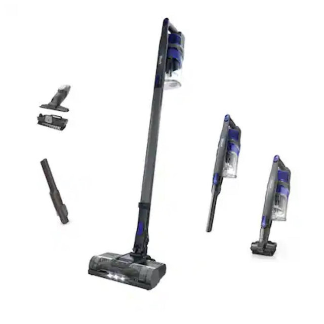 Shark - Pet Cordless Stick Vacuum with XL Dust Cup, LED Headlights - Blue Iris