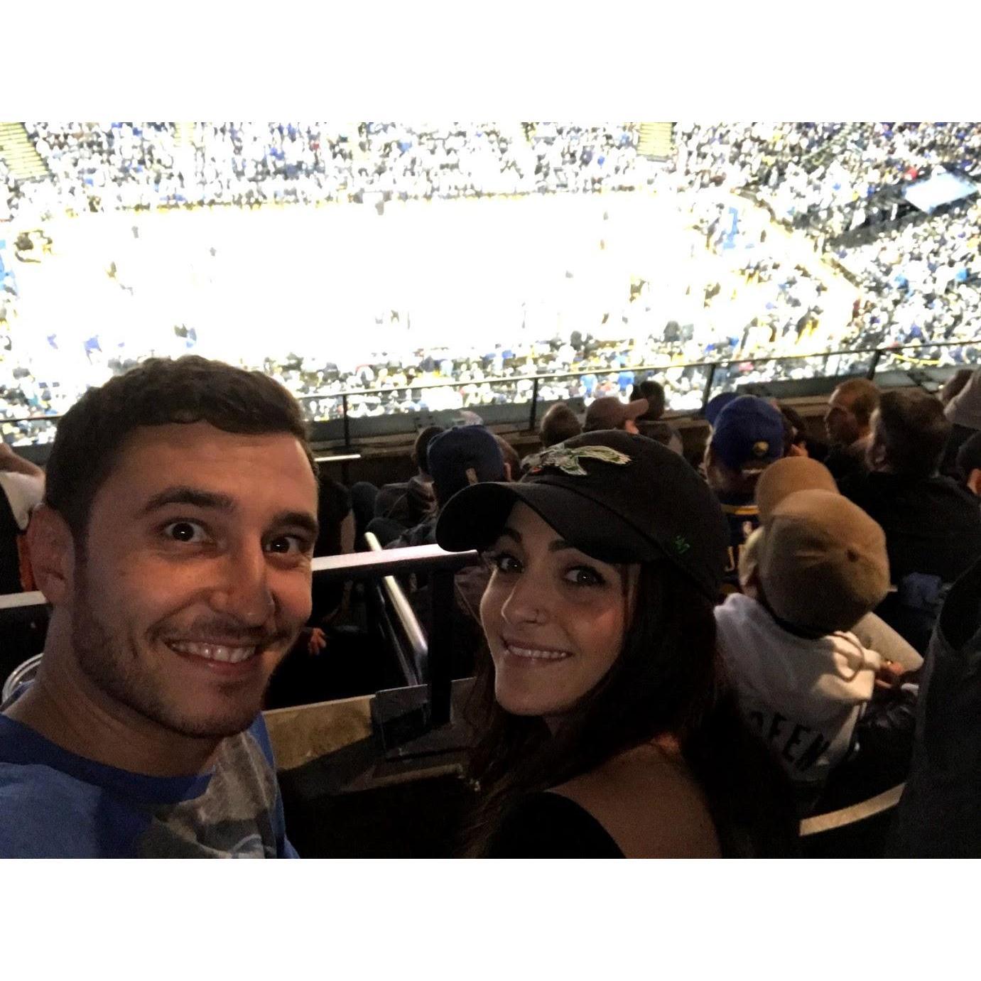 My first Sixers game