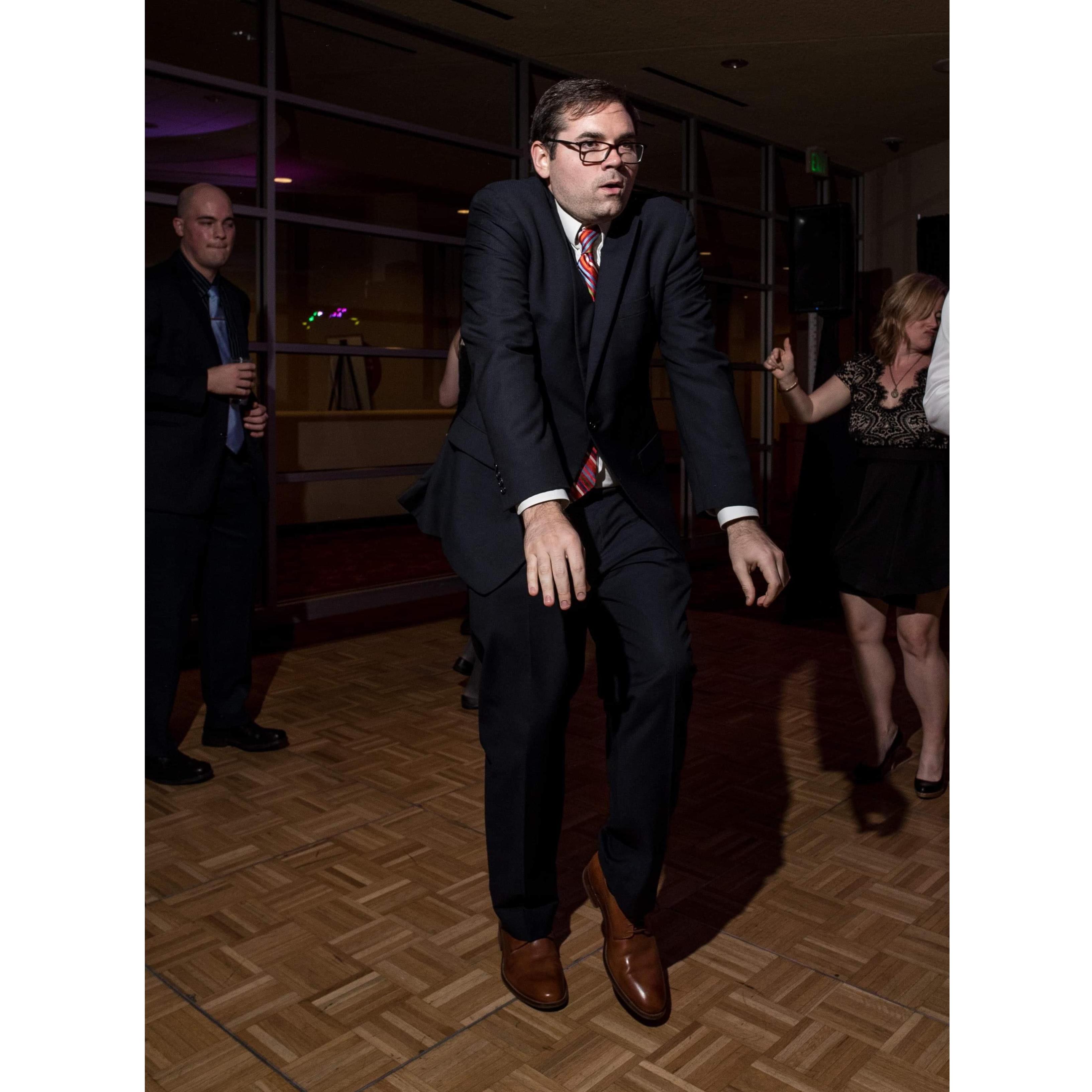 A preview of Noah's sweet dance moves