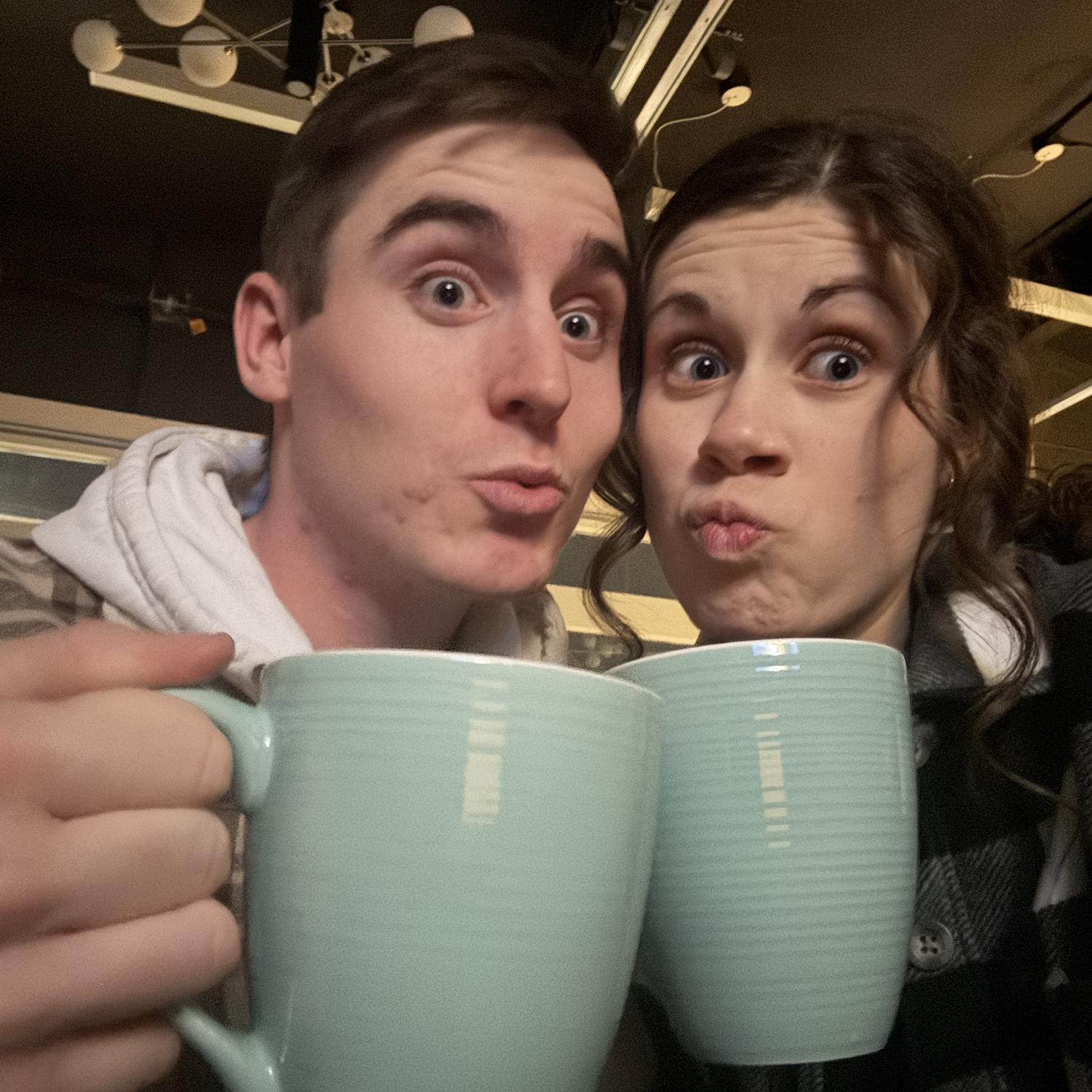 I work at a coffee shop and didn’t like coffee, then I started dating Cory. ☕️