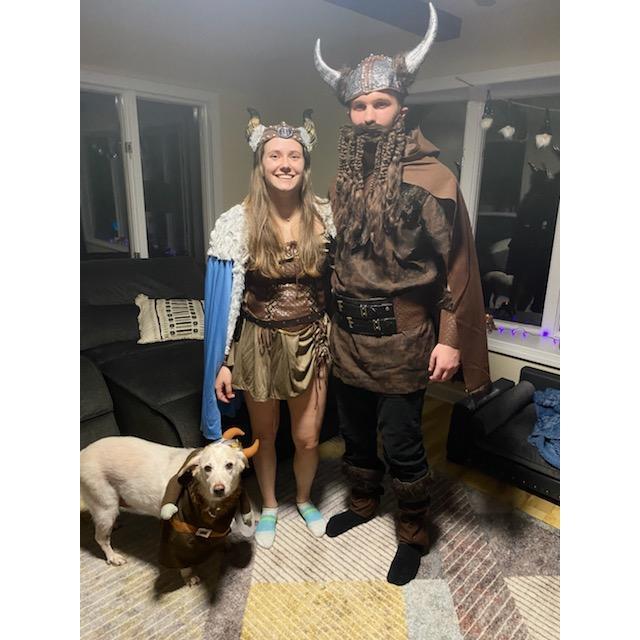 First Halloween in the new house!