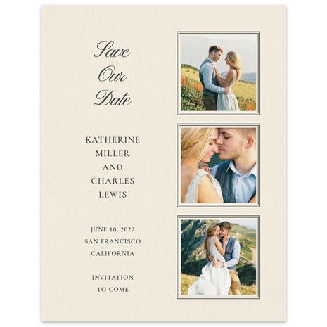 Save The Date Cards For Weddings Free Shipping Zola