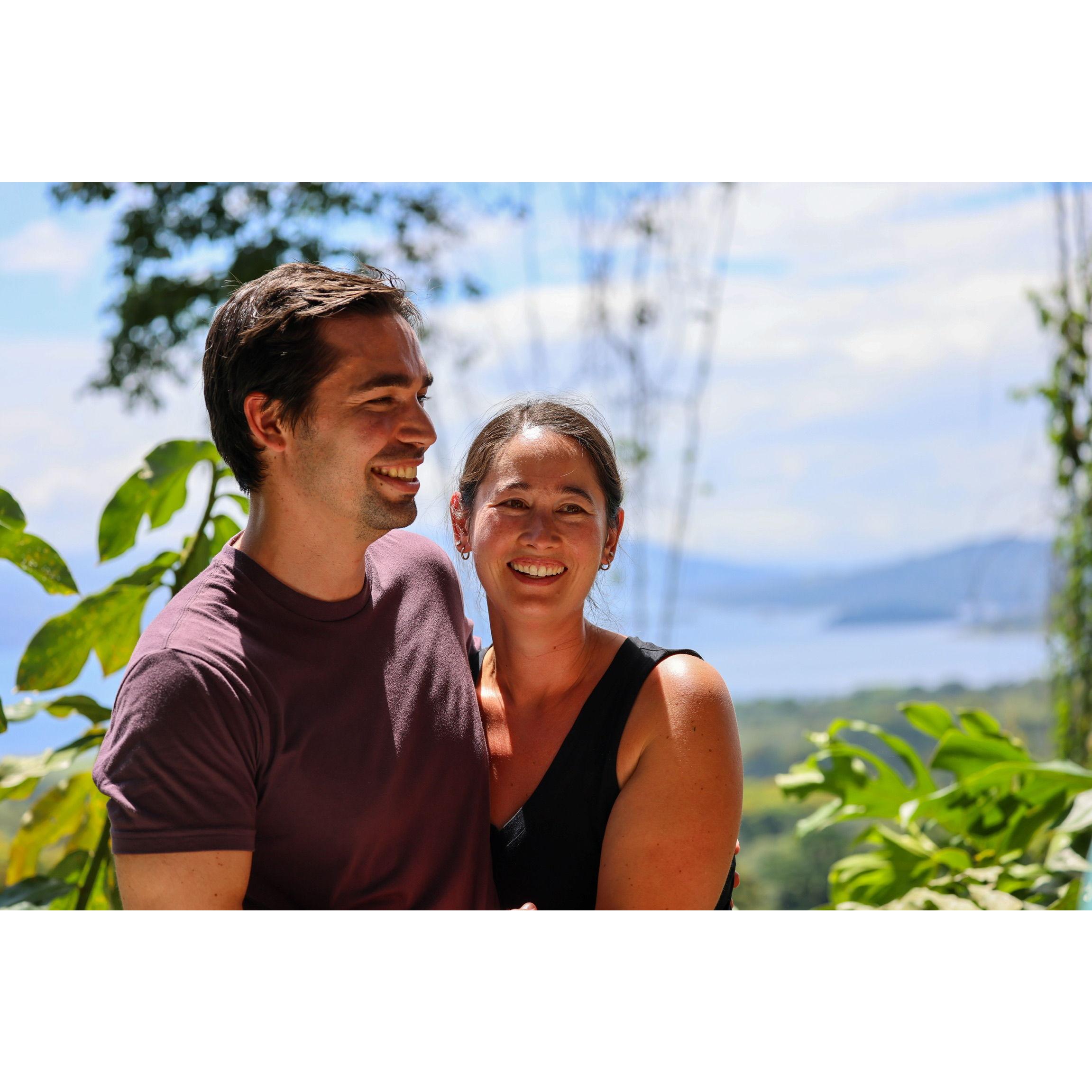 He asked and I said Yes! Costa Rica