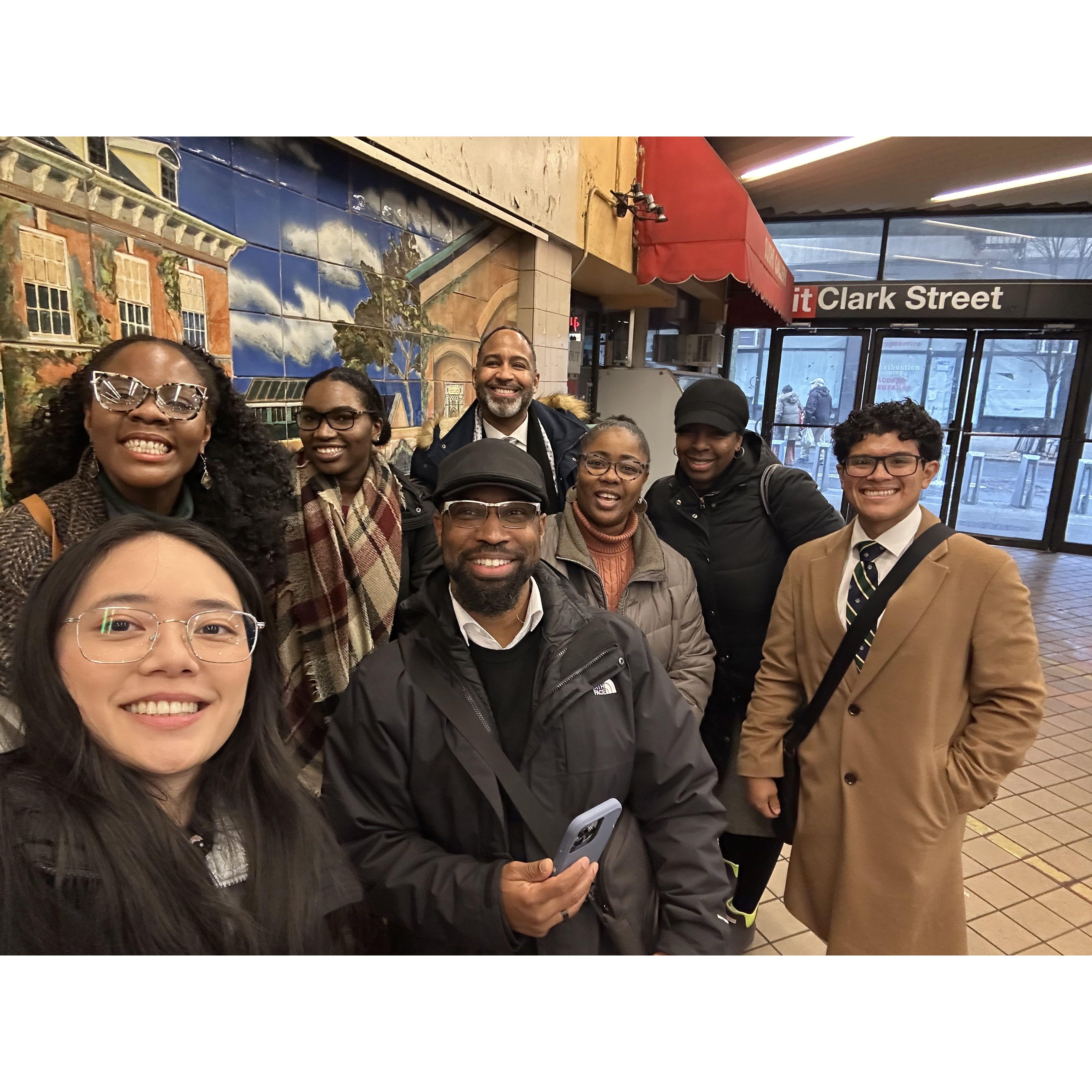 One thing we do best—field service! 💬📖 Nothing like sharing the good news with friends who feel like family. 
#MinistryJoy #ClarkStreetCrew #PreachTogetherStayTogether