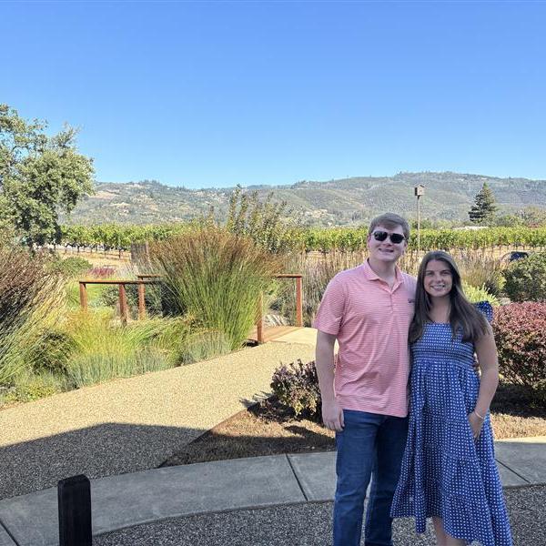 Shortly after getting engaged we took a trip to Sonoma, CA. It was so fun traveling as Fiancés!