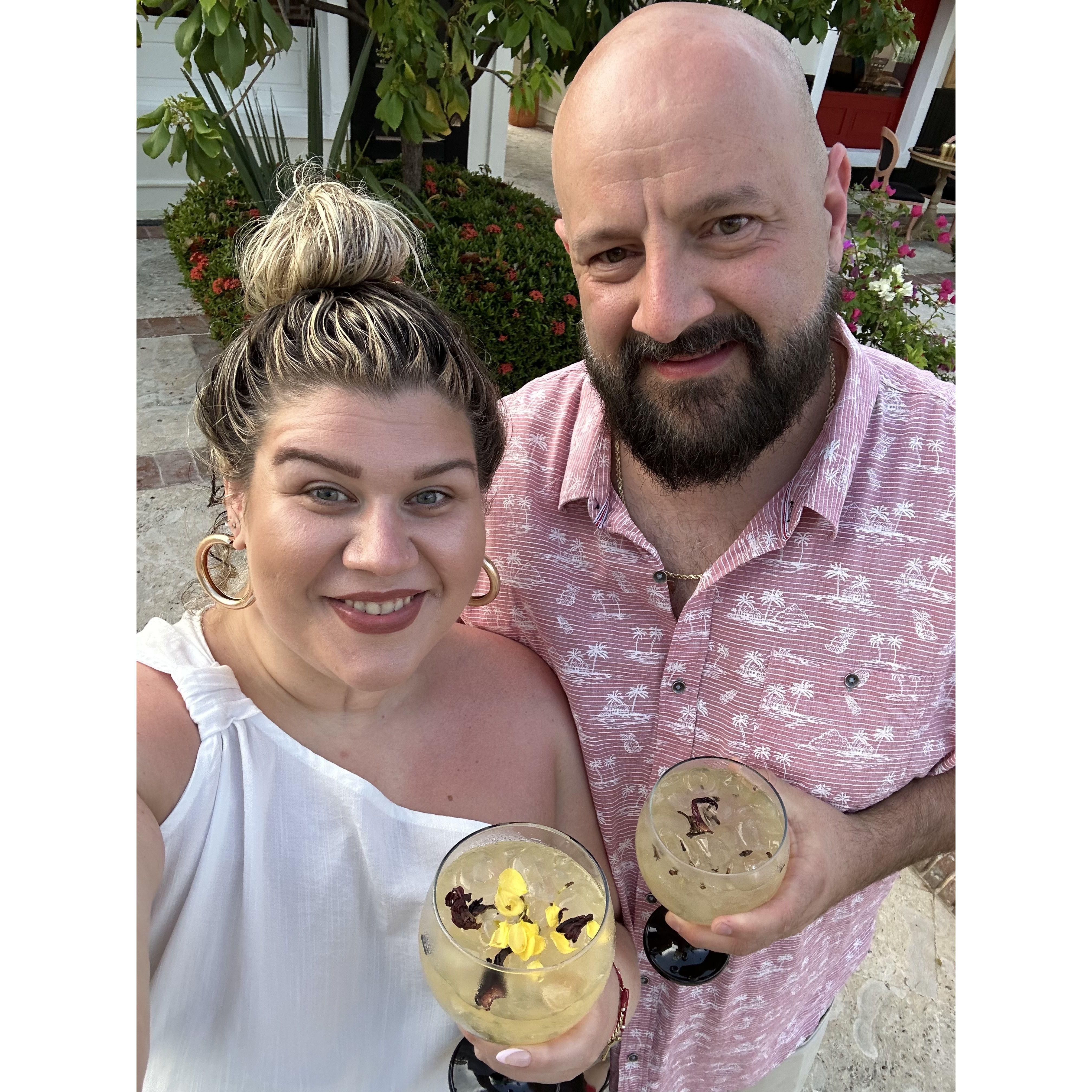 Our first big vacation together in Dominican Republic!