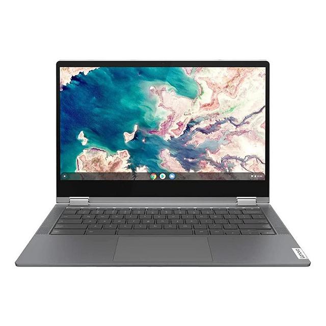 Lenovo Chromebook Flex 5 13" Laptop, FHD (1920 x 1080) Touch Display, Intel Core i3-10110U Processor, 4GB DDR4 Onboard RAM, 64GB eMMC, Intel Integrated Graphics, Chrome OS, 82B80006UX, Graphite Grey
